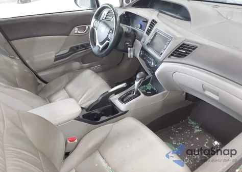 2012 Honda Civic Ex-L z USA, uszkodzony, nr VIN 2HGFB2F93CH549649